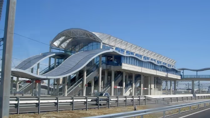 Taxi zum Bahnhof Bahía Sur von Chiclana